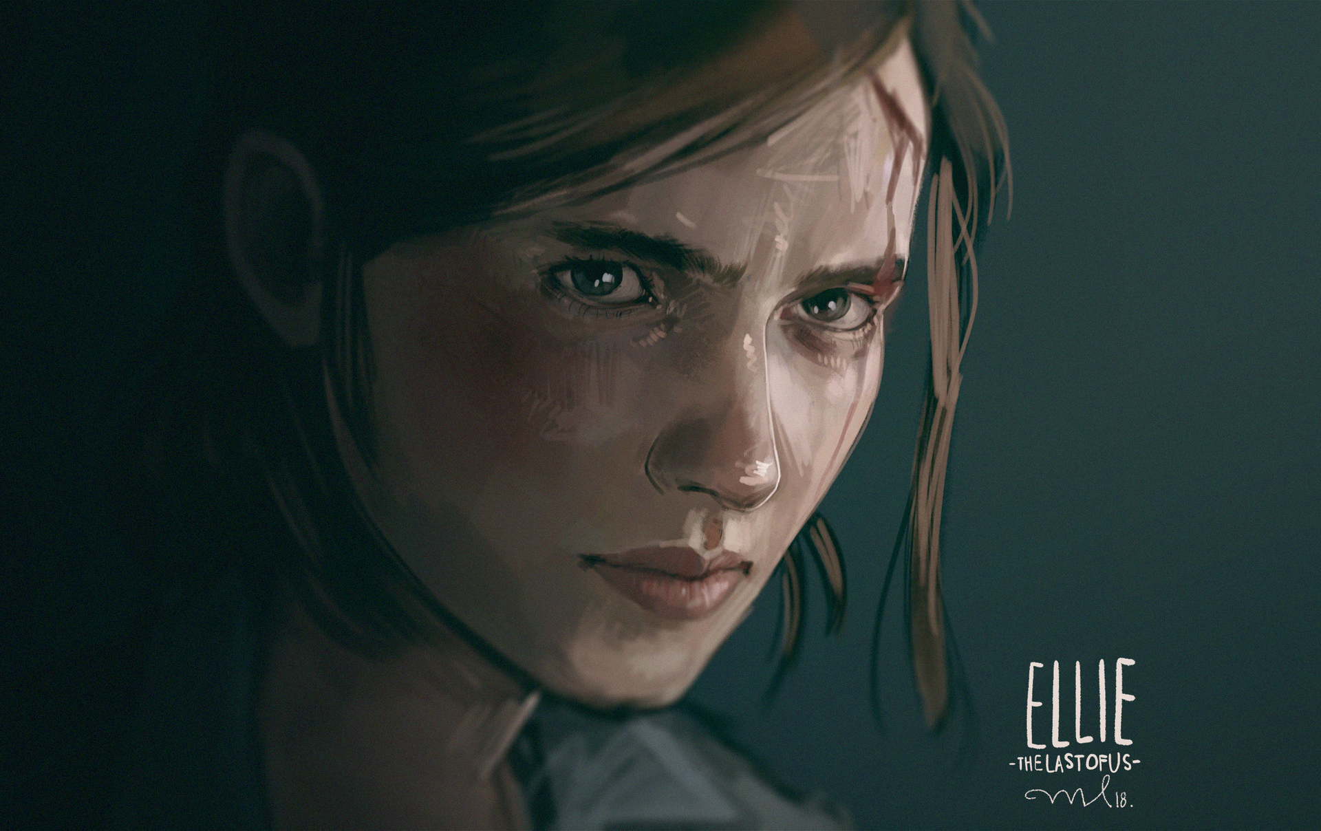 Wallpaper Of Ellie, The Last Of Us Part Ii, Video Game - Last Of Us Part Ii - HD Wallpaper 