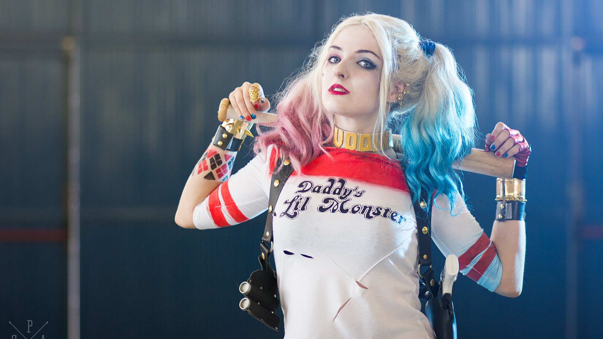 Pictures Of Harley Quinn Hd Wallpaper With Image Resolution - Joker And Harley Quinn Hd - HD Wallpaper 