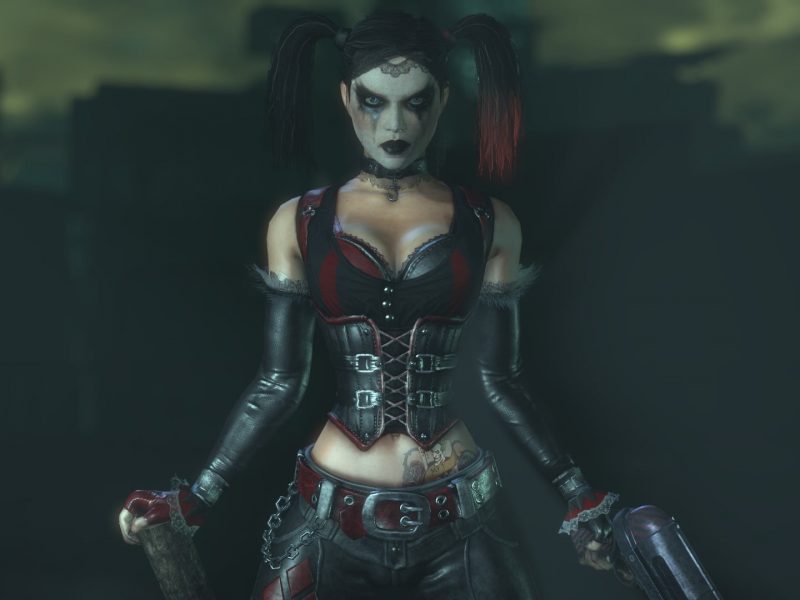 Arkham City, Harley Quinn - Haley Quinn Wallpaper Black - HD Wallpaper 