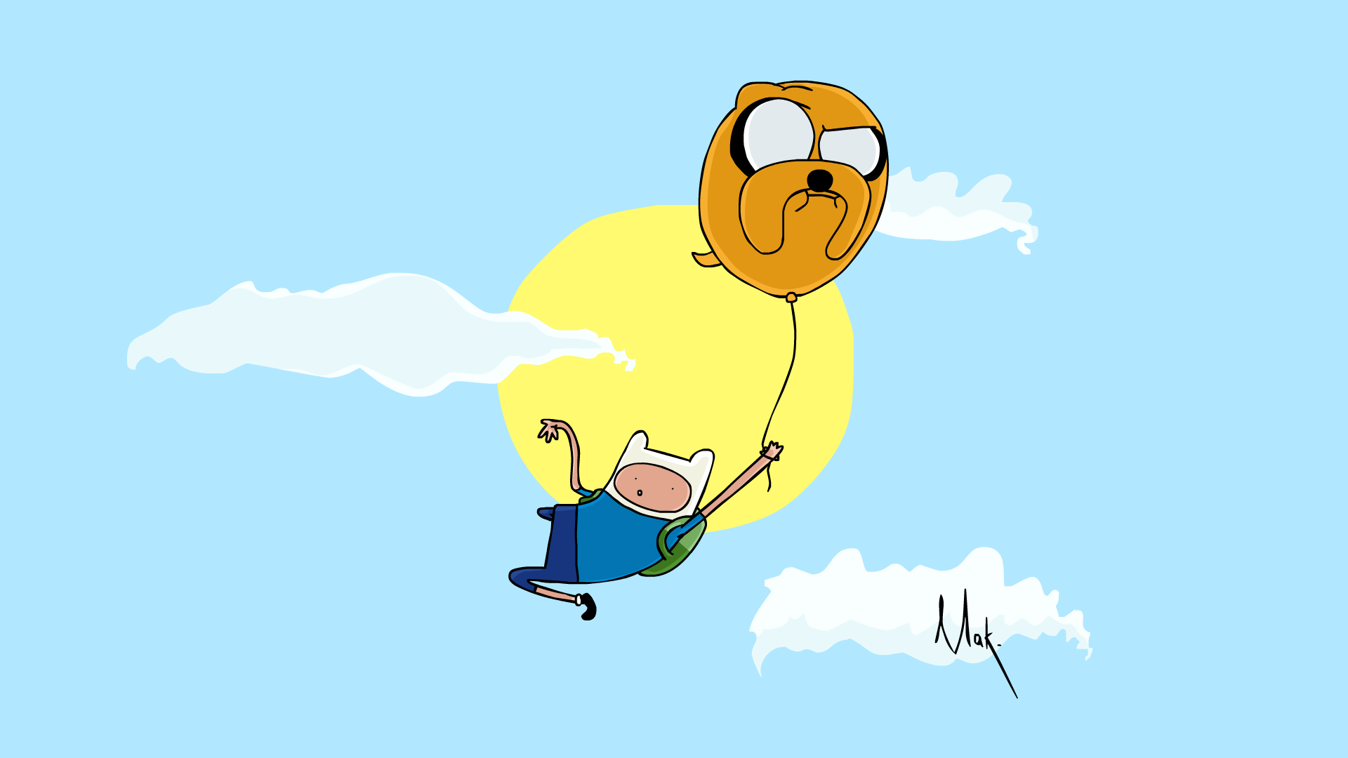 Adventure Time Hd Wallpaper 1080p - HD Wallpaper 