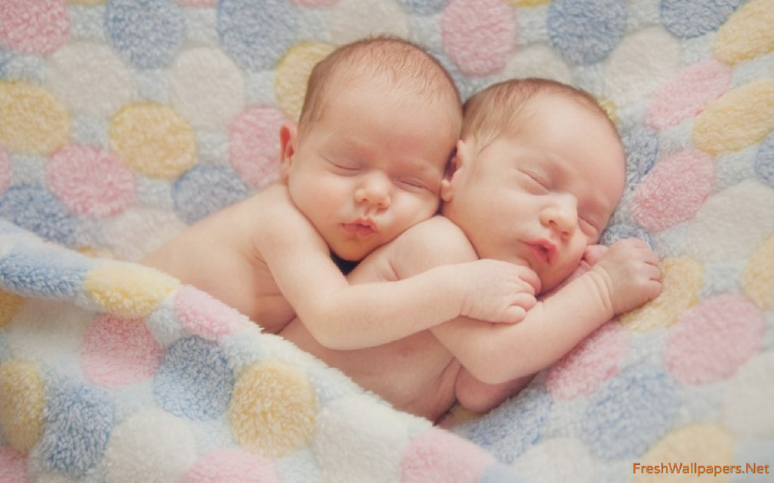 Good Night Twin Baby - HD Wallpaper 
