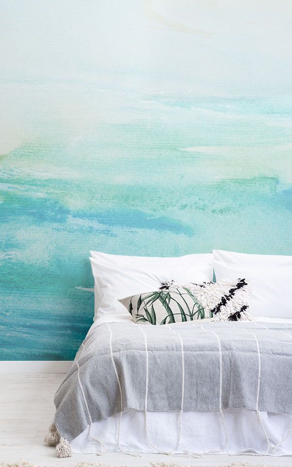 Turquoise Wallpaper For Girls Bedroom - HD Wallpaper 