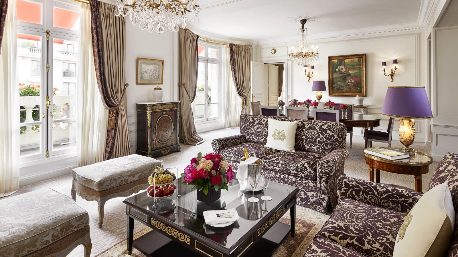 Plaza Athenee Paris Suite - HD Wallpaper 