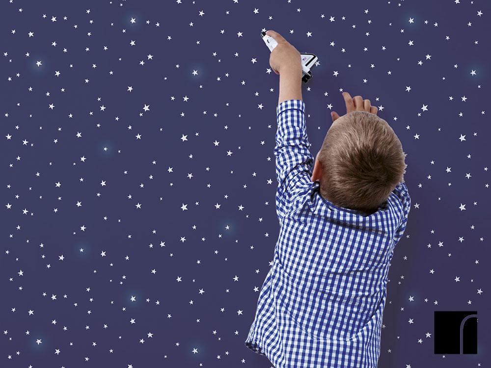 Papel Pintado Noche Estrellada - HD Wallpaper 