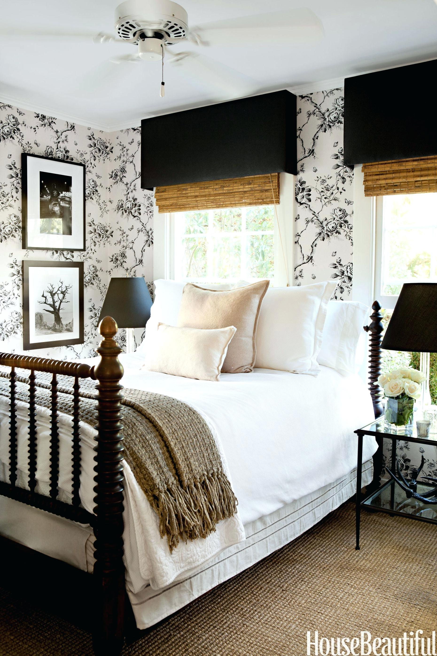Black And White Bedroom Black And White Bedroom Black - Marlowe Floral Ralph Lauren - HD Wallpaper 