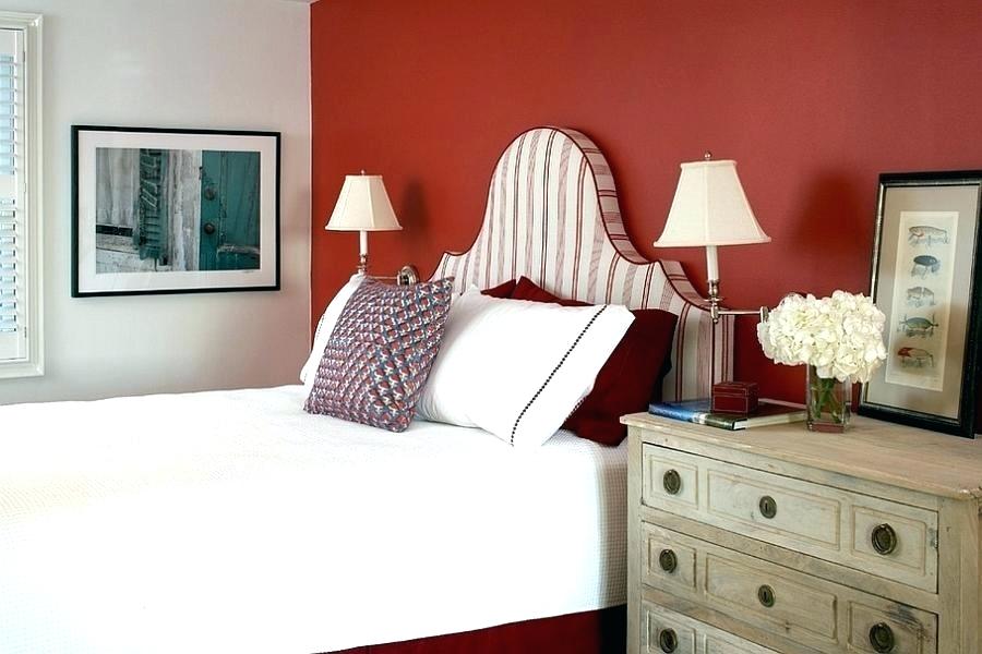 Red Bedroom Wall Art Full Size Of Red Arrows Bedroom - Bedroom With One Red Wall - HD Wallpaper 