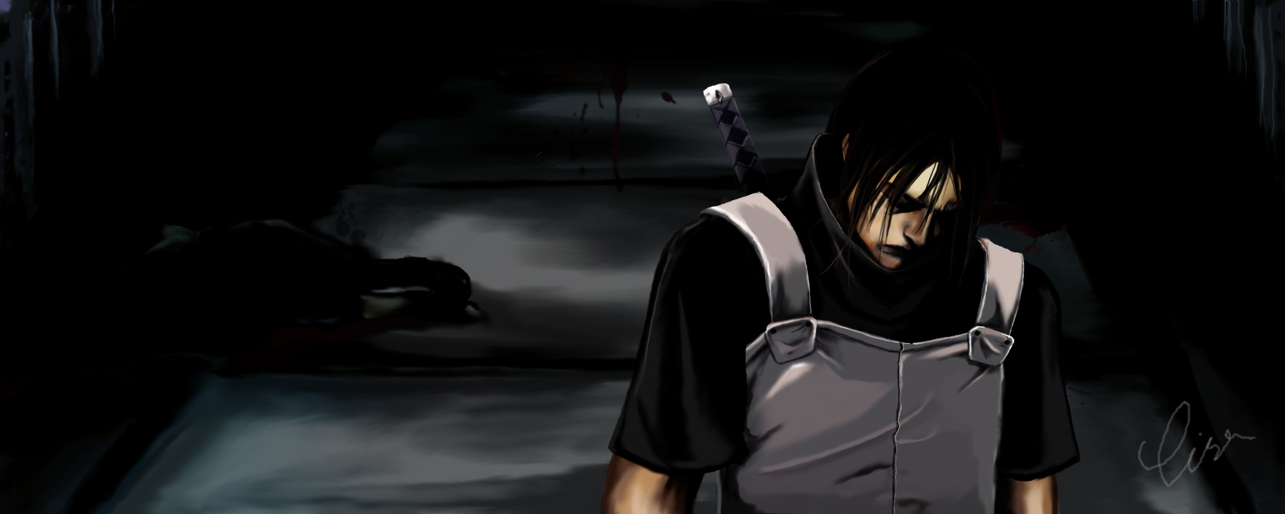 Naruto Shippuden Uchiha Itachi Anbu Wallpaper - Itachi Anbu Wallpaper Hq - HD Wallpaper 