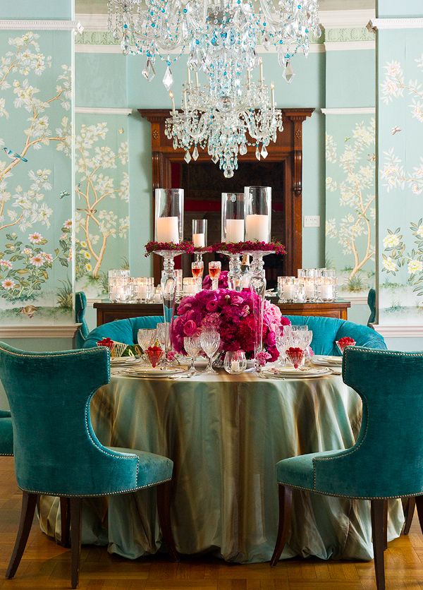 Dining Room Decor De Gournay - HD Wallpaper 