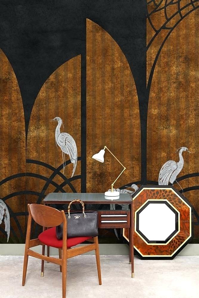 Art Deco Wallpaper Lifestyle Image Of The Art Wallpaper - Art Deco Wall Mural - HD Wallpaper 