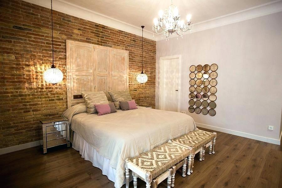 Exposed Brick Wallpaper Brick Bedroom Ideas Exposed - Decoracion De Recamaras Principales - HD Wallpaper 