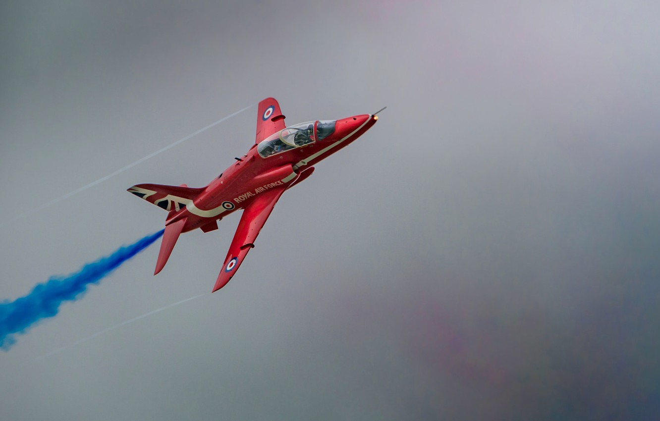 Photo Wallpaper Uk, Aerobatic Team, Raf, The Red Arrows, - Red Arrows - HD Wallpaper 