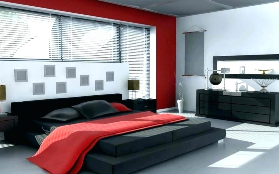 Red Bedroom Decor Black White, Black White Red Room Decor
