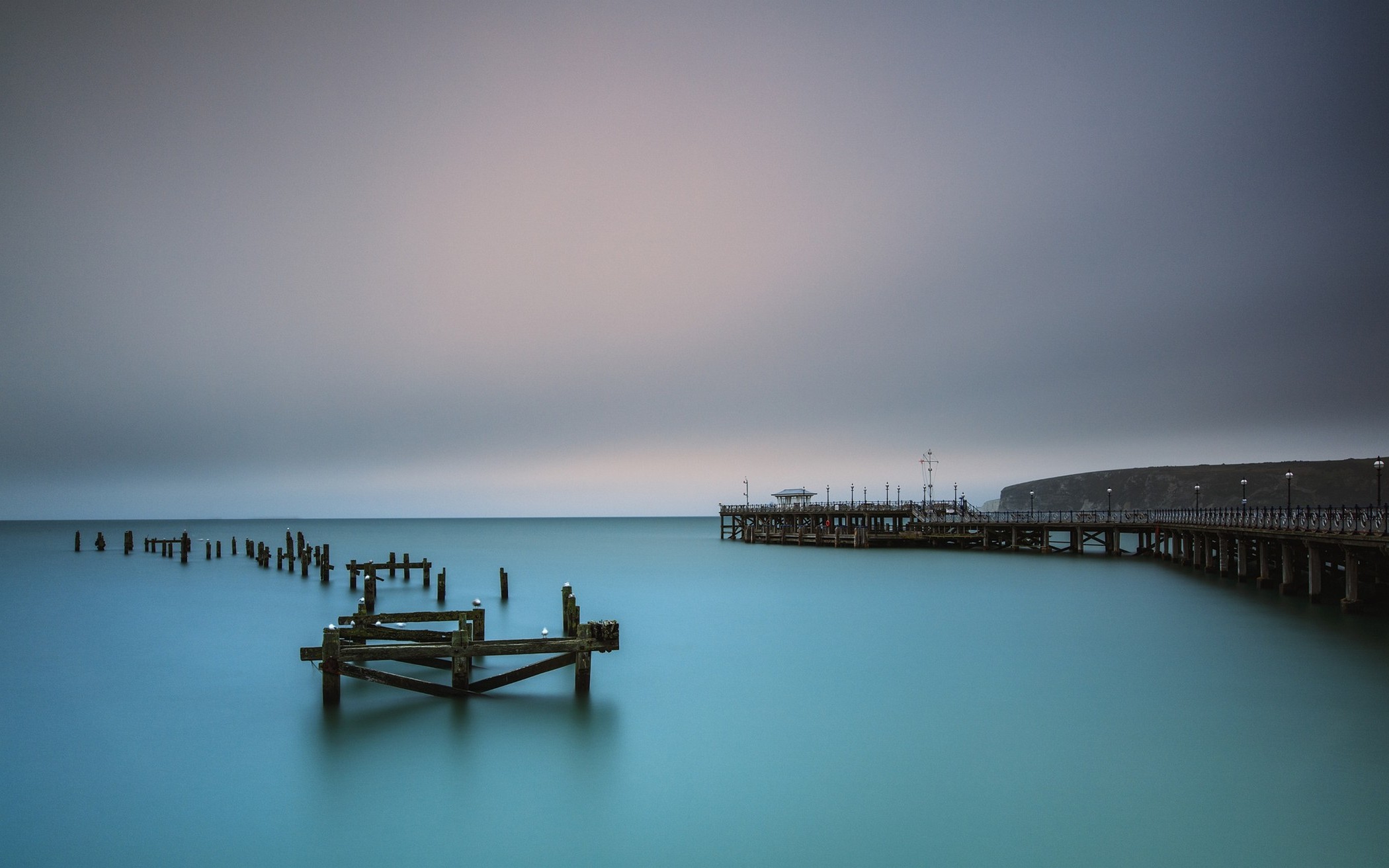 Pier - HD Wallpaper 