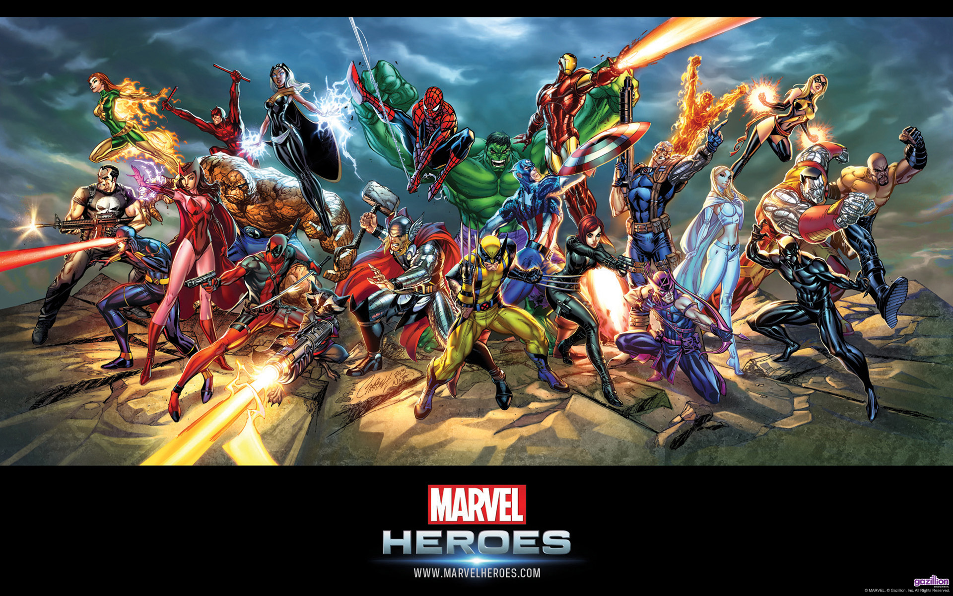 Marvel Heroes Wallpapers Download - HD Wallpaper 