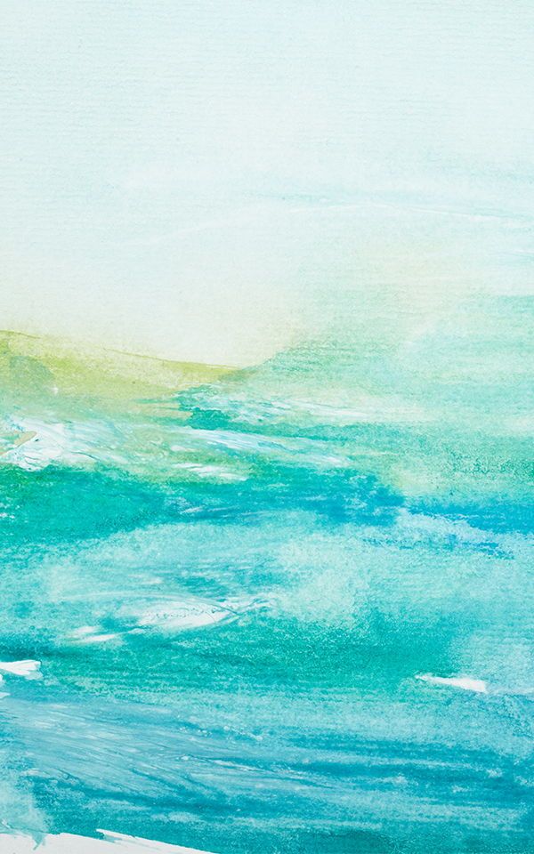 Turquoise Watercolour - HD Wallpaper 