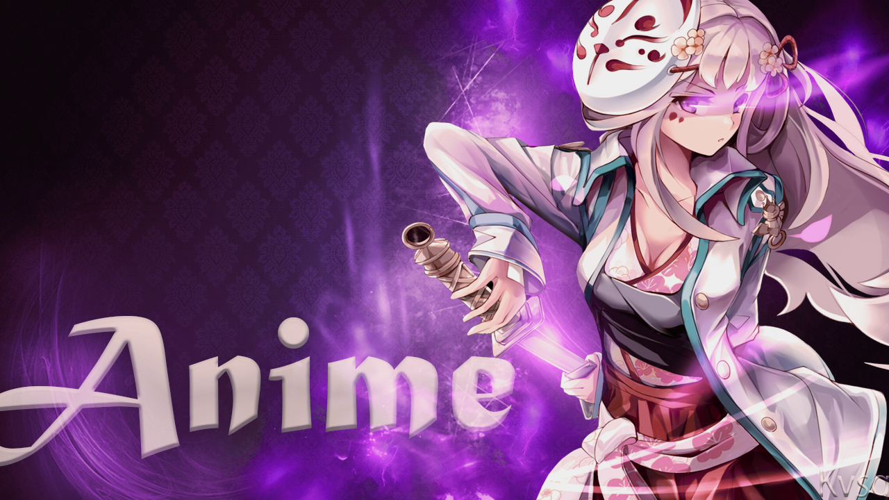 Anime Cool Ninja Girl - HD Wallpaper 