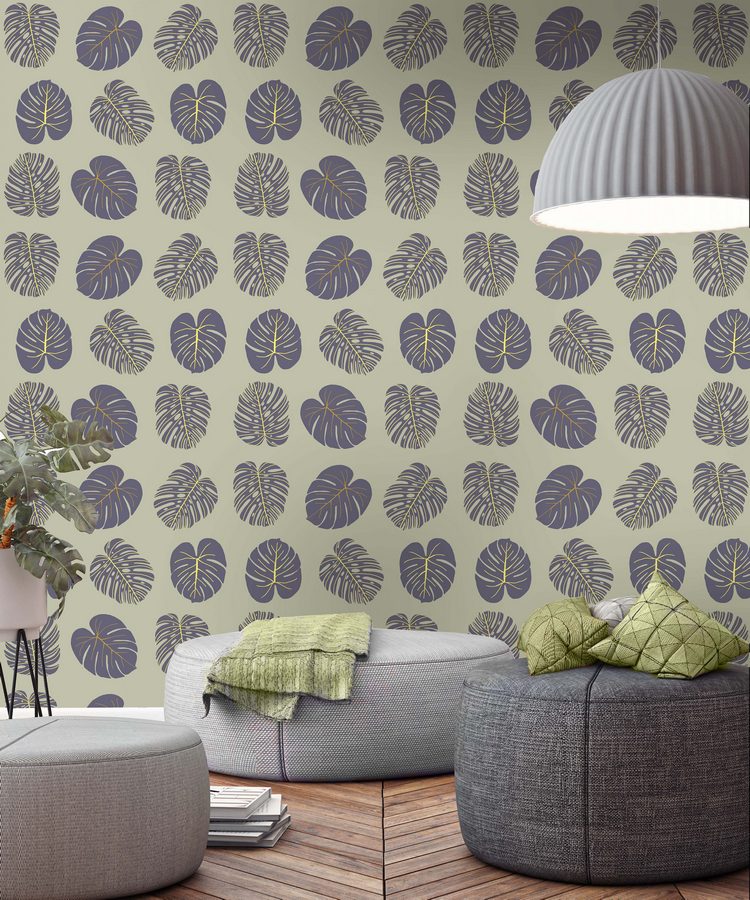 Plant Wallpaper Mural - Türkiz Fali Tapéta Poszterek - HD Wallpaper 