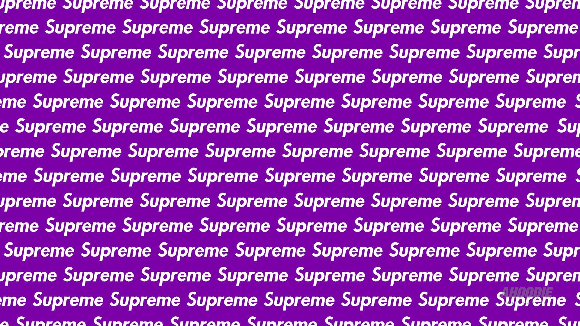 1920x1080, Art Simple Supreme Wallpapers - Supreme Clothing - HD Wallpaper 