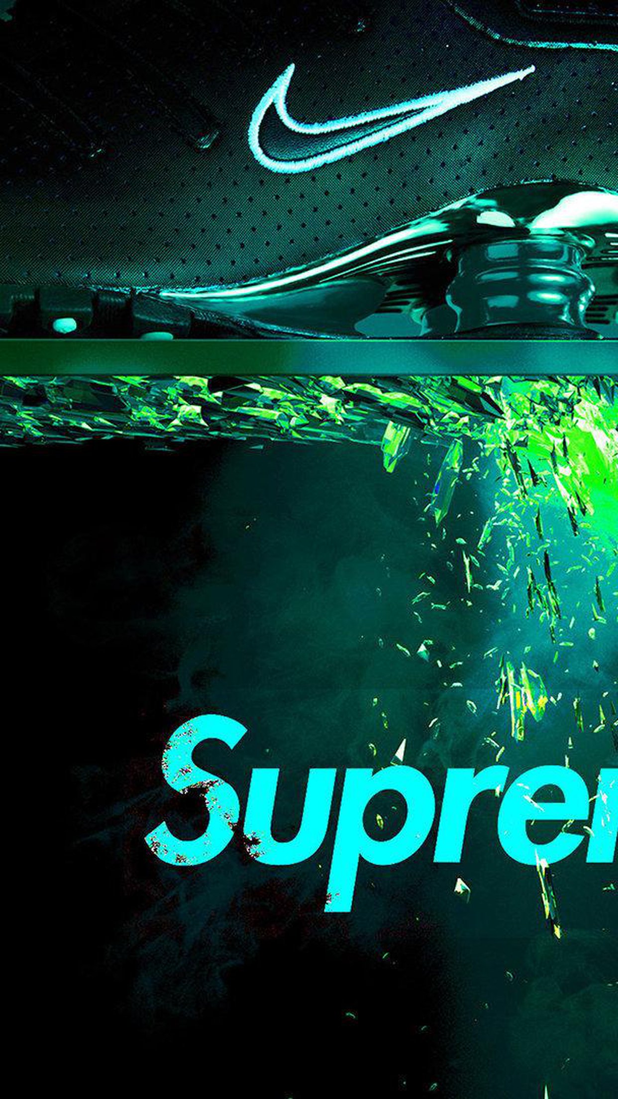 Supreme Wallpaper Iphone X - Iphone Cool Wallpaper Supreme - HD Wallpaper 