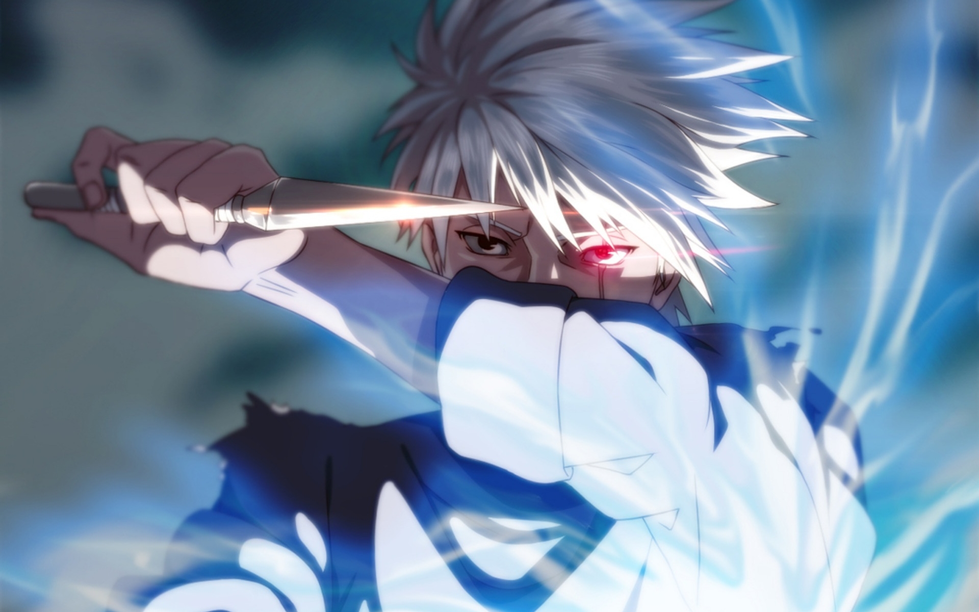 Kakashi Hatake, Knife, Shinobi, Konohagakures Hatake - Kakashi Copycat - HD Wallpaper 
