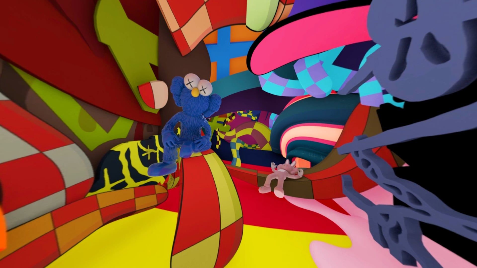 1920x1080, Visionaire Presents Kaws A Vr Experience - Kaws Desktop - HD Wallpaper 