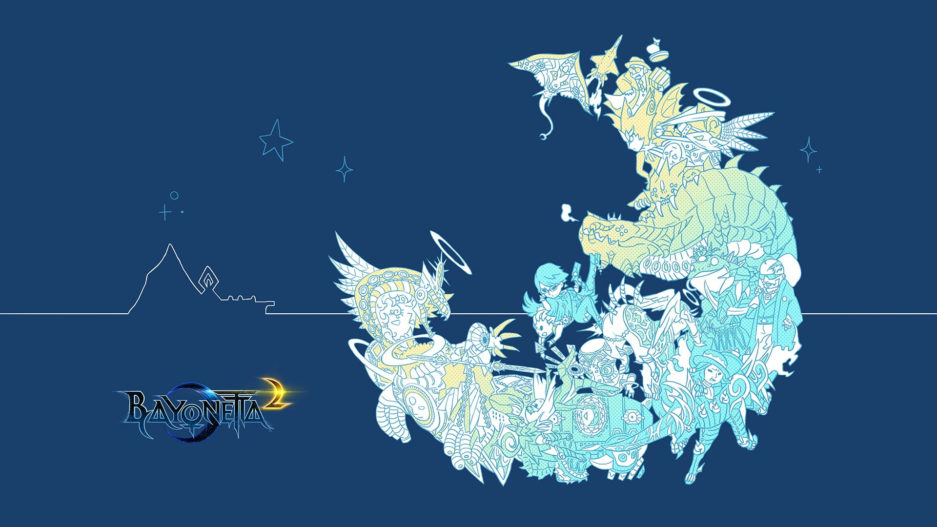 Bayonetta Background - HD Wallpaper 