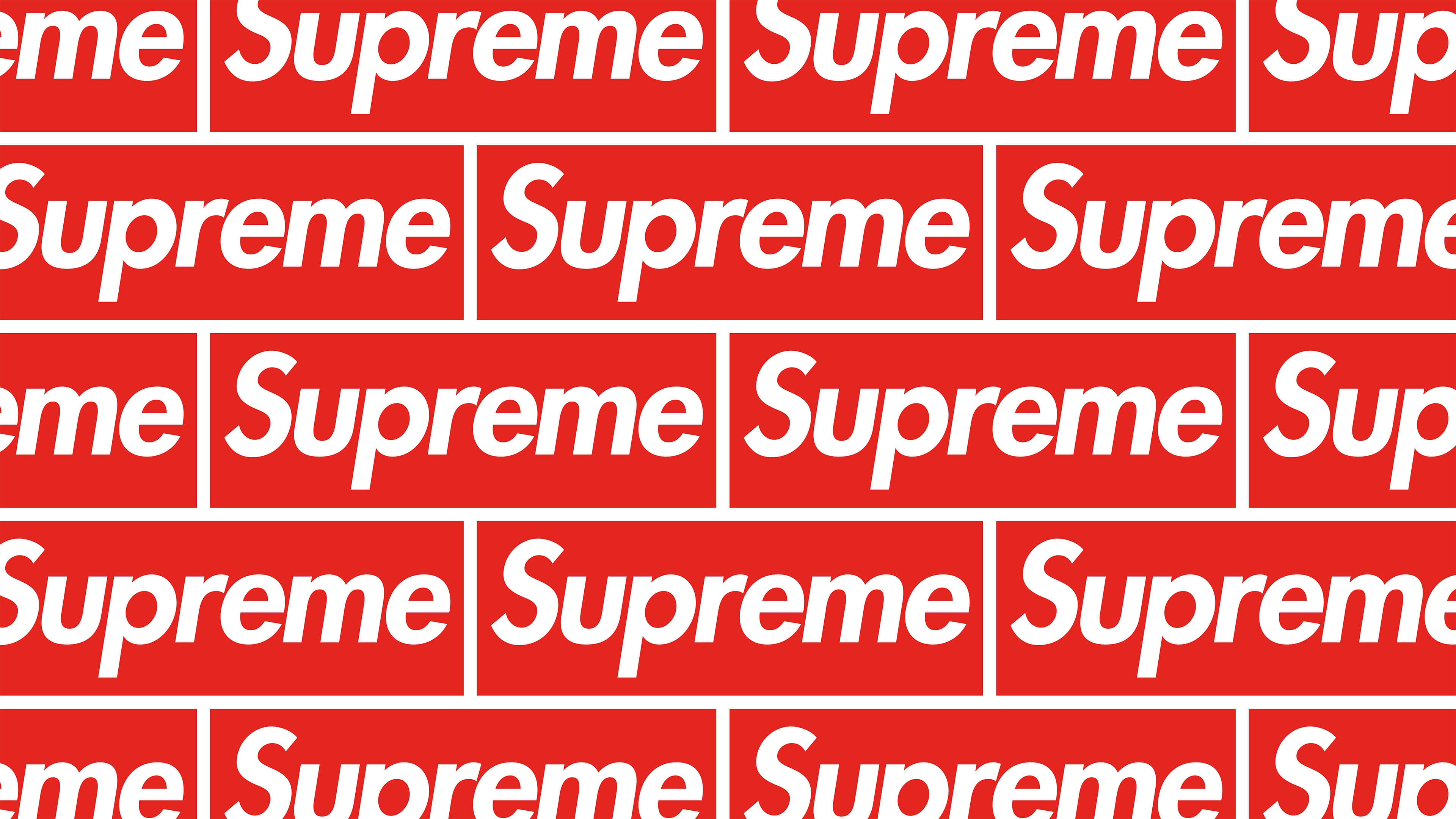 Supreme Logo Full Uhd 4k Wallpaper - Supreme Logo Background - 3840x2160  Wallpaper 