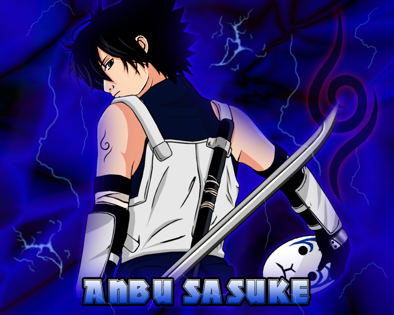 Hd Black Sasuke Anbu - HD Wallpaper 