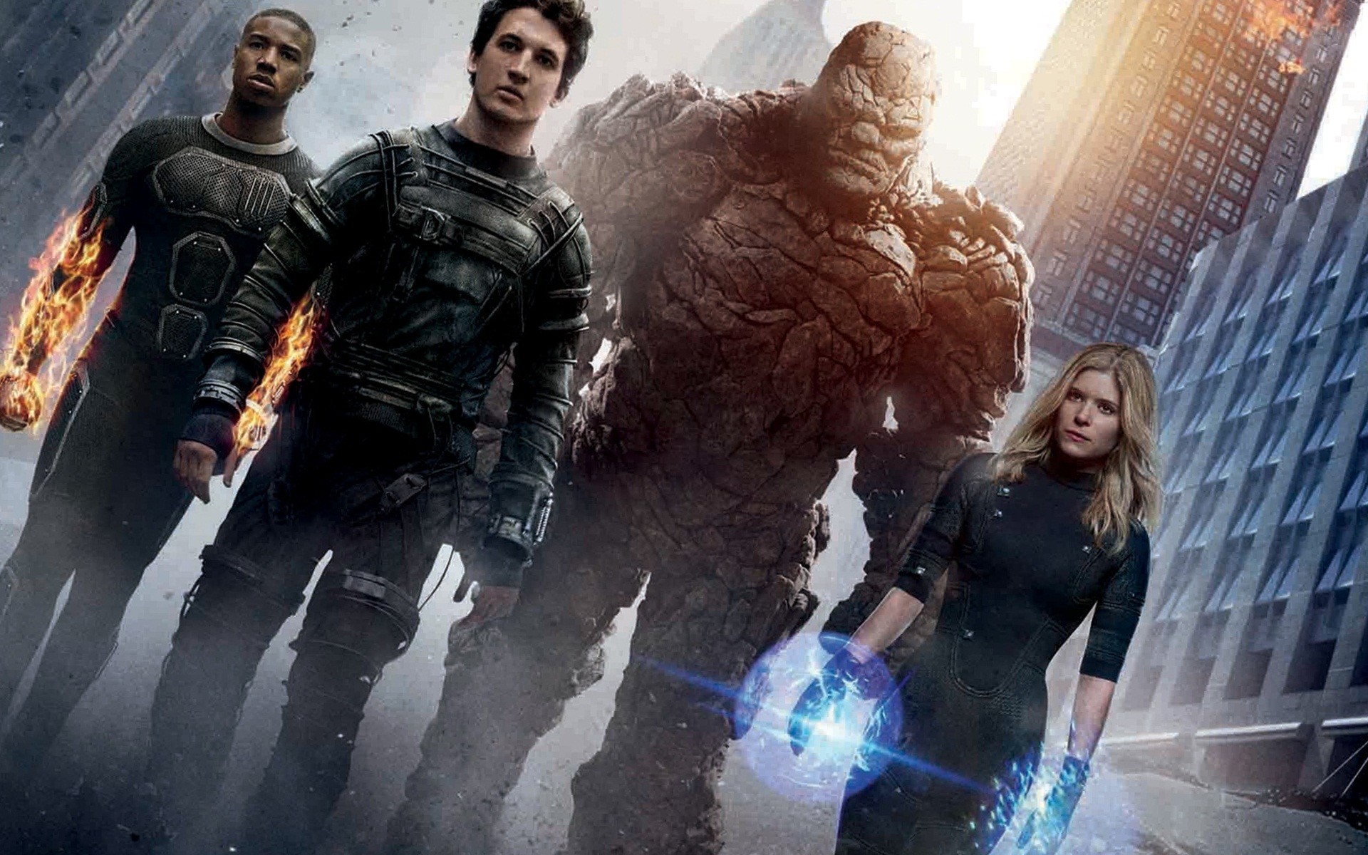 Nice Top Fantastice Four Hd Free Wallpaper Background - Movie Fantastic Four Wallpaper Hd - HD Wallpaper 