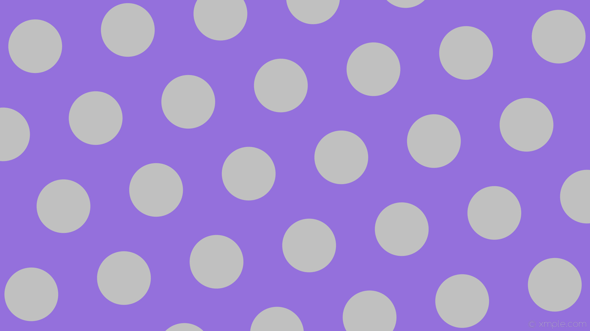 Wallpaper Purple Dots Grey Polka Hexagon Medium Purple - Purple And Gray Polka Dot - HD Wallpaper 