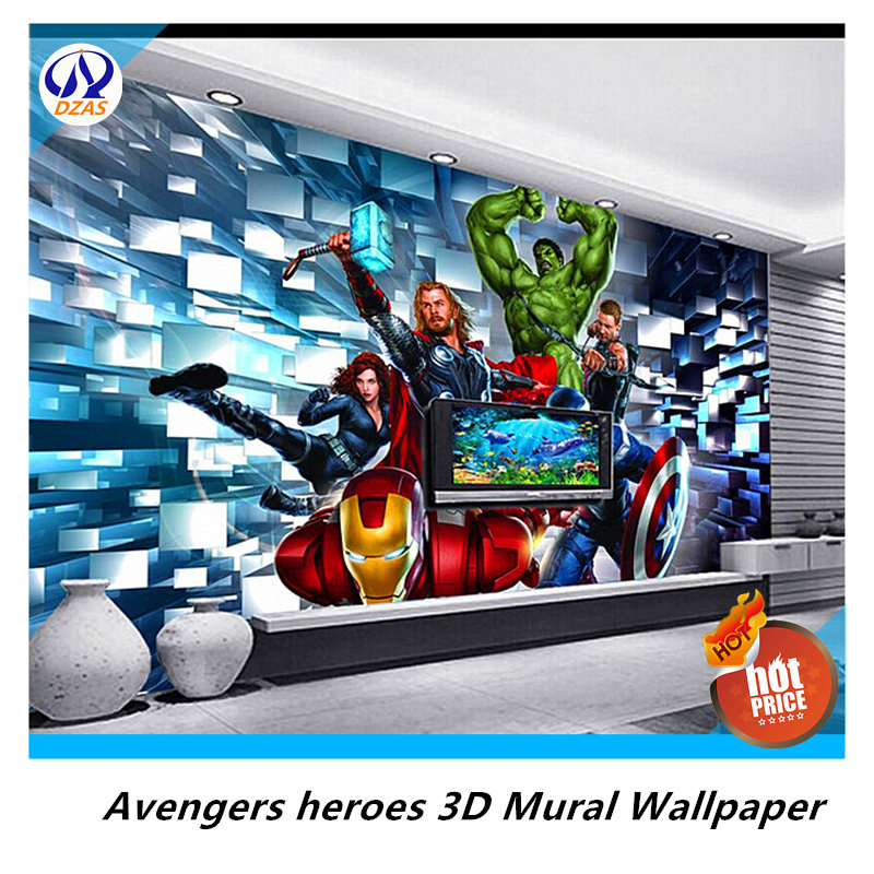 Papel De Parede 3d Dos Vingadores - HD Wallpaper 
