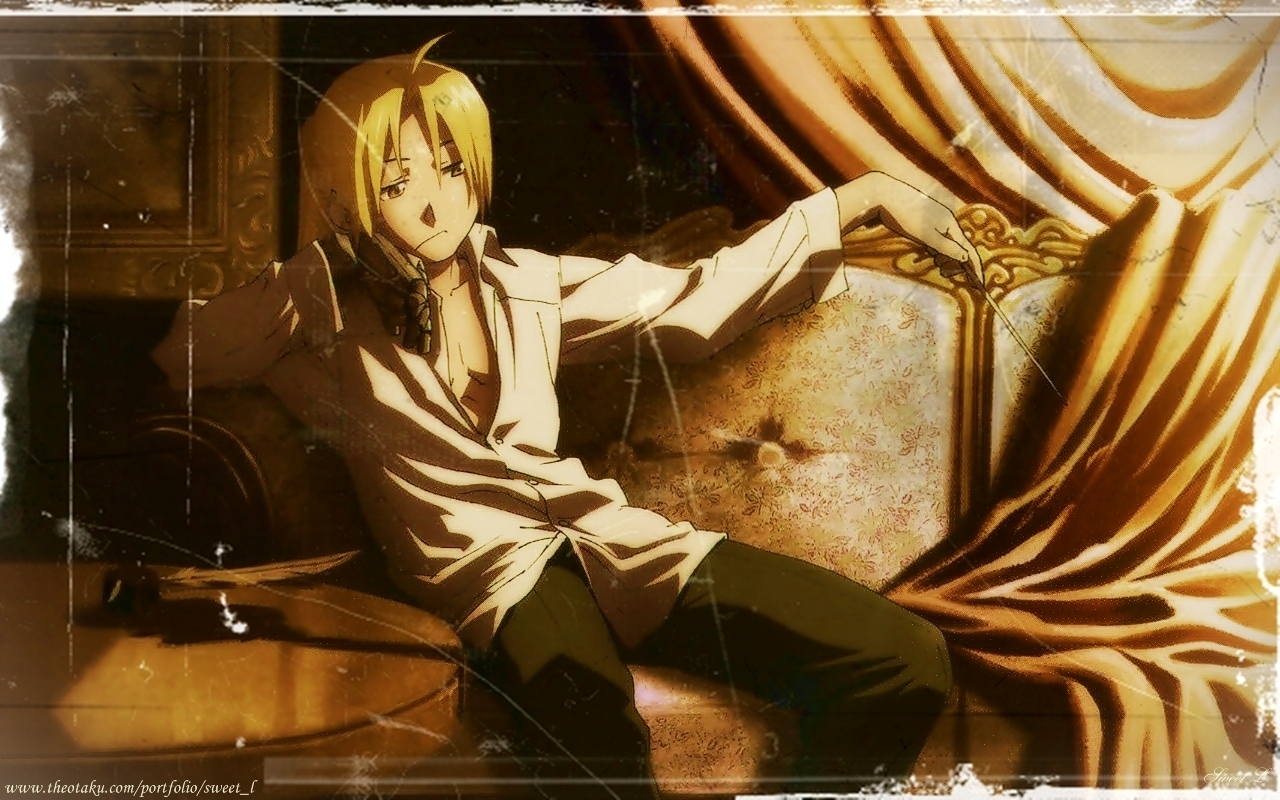 Edward - Fullmetal Alchemist Wallpaper Edward - HD Wallpaper 