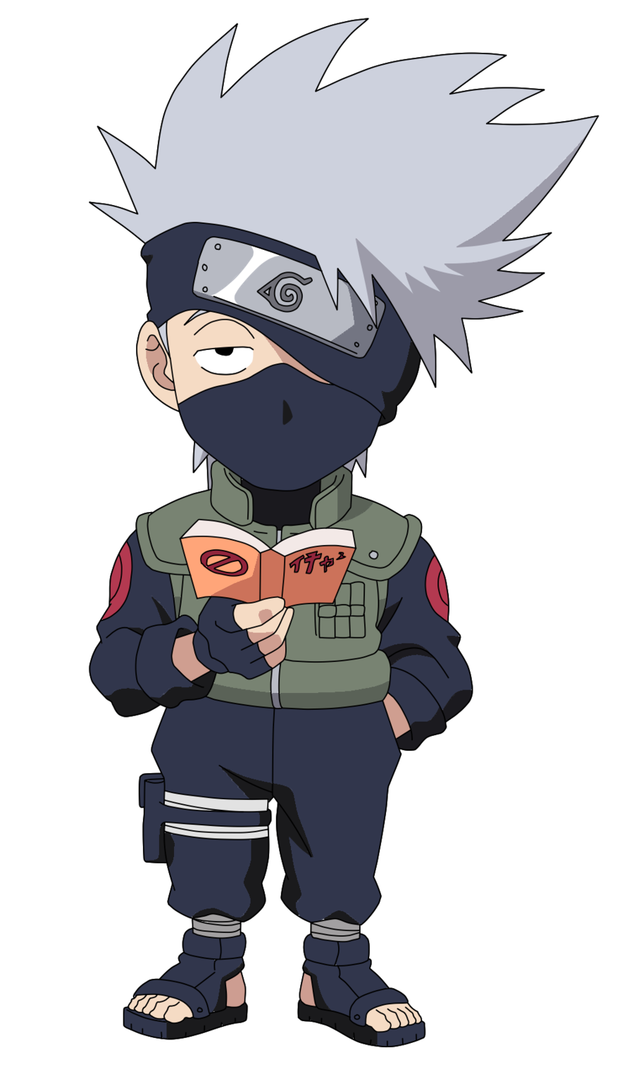 Chibi Kakashi - HD Wallpaper 