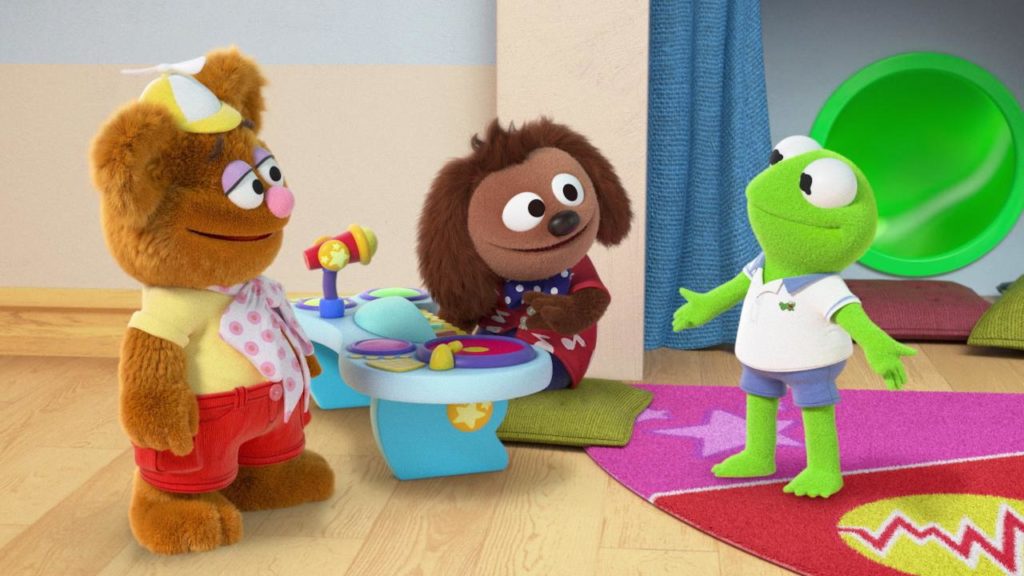 Kermit And Muppet Babies Characters Wallpaper - Muppet Babies Rowlf 2019 - HD Wallpaper 