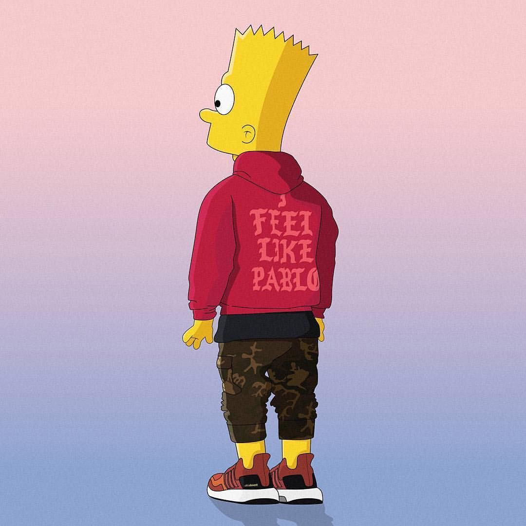 Simpsons Hypebeast - HD Wallpaper 