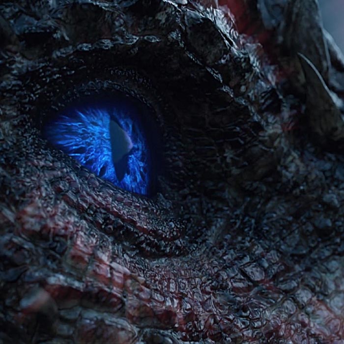 Dragons Eye Wallpaper Engine - Dragon De Hielo Got - HD Wallpaper 