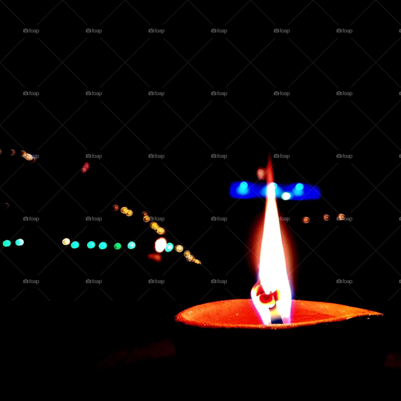 Painting Diya - HD Wallpaper 