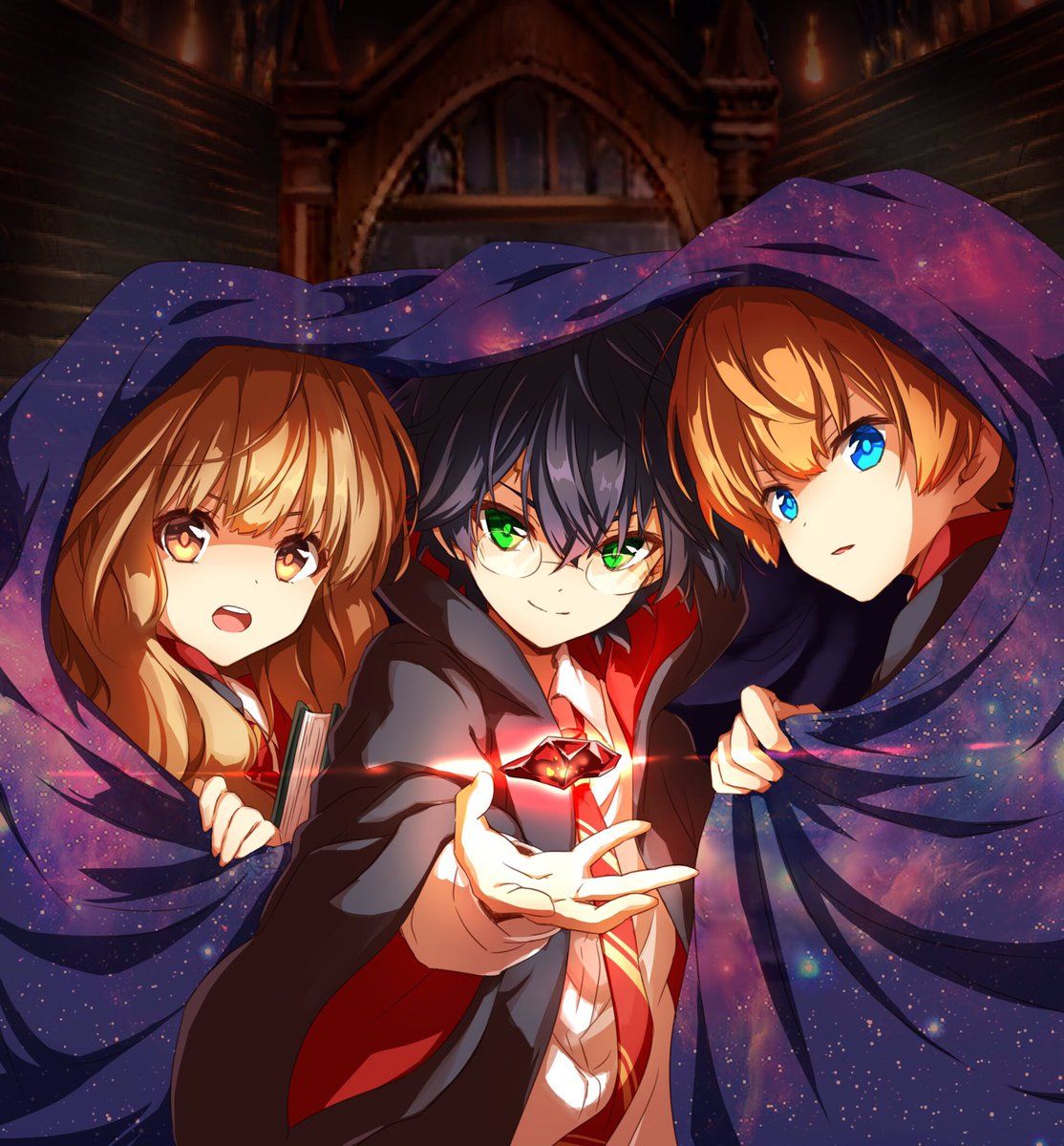 Harry Potter Anime Fanart - 1114x1200 Wallpaper Harry Potter Anime Fanart - 1114x1200 Wallpaper