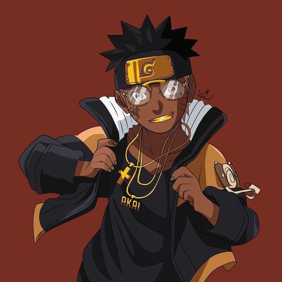 Black Naruto - HD Wallpaper 
