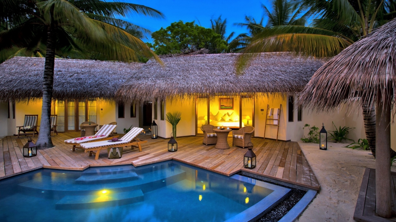 Pretty Resort - HD Wallpaper 