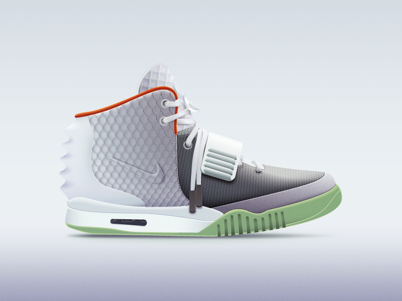 Nike Air Yeezy Shoe Wallpaper 4k - HD Wallpaper 