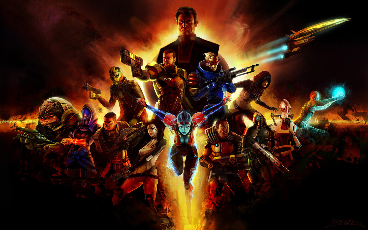 Amazing Awesome Wallpaper Mass Effect 2 Wallpaper 4k 1280x800 Wallpaper Teahub Io