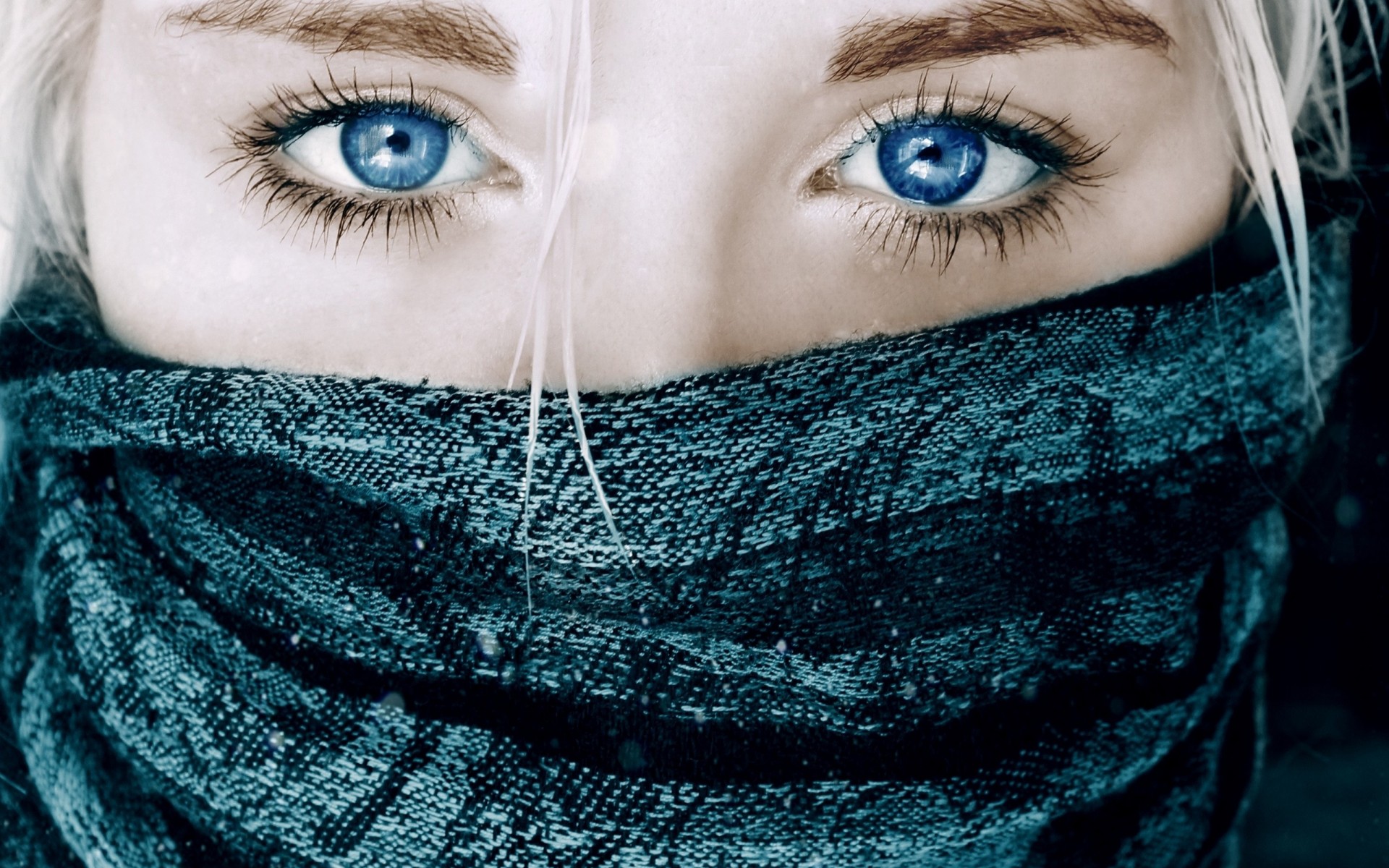 Blue Eyes Wallpaper - HD Wallpaper 