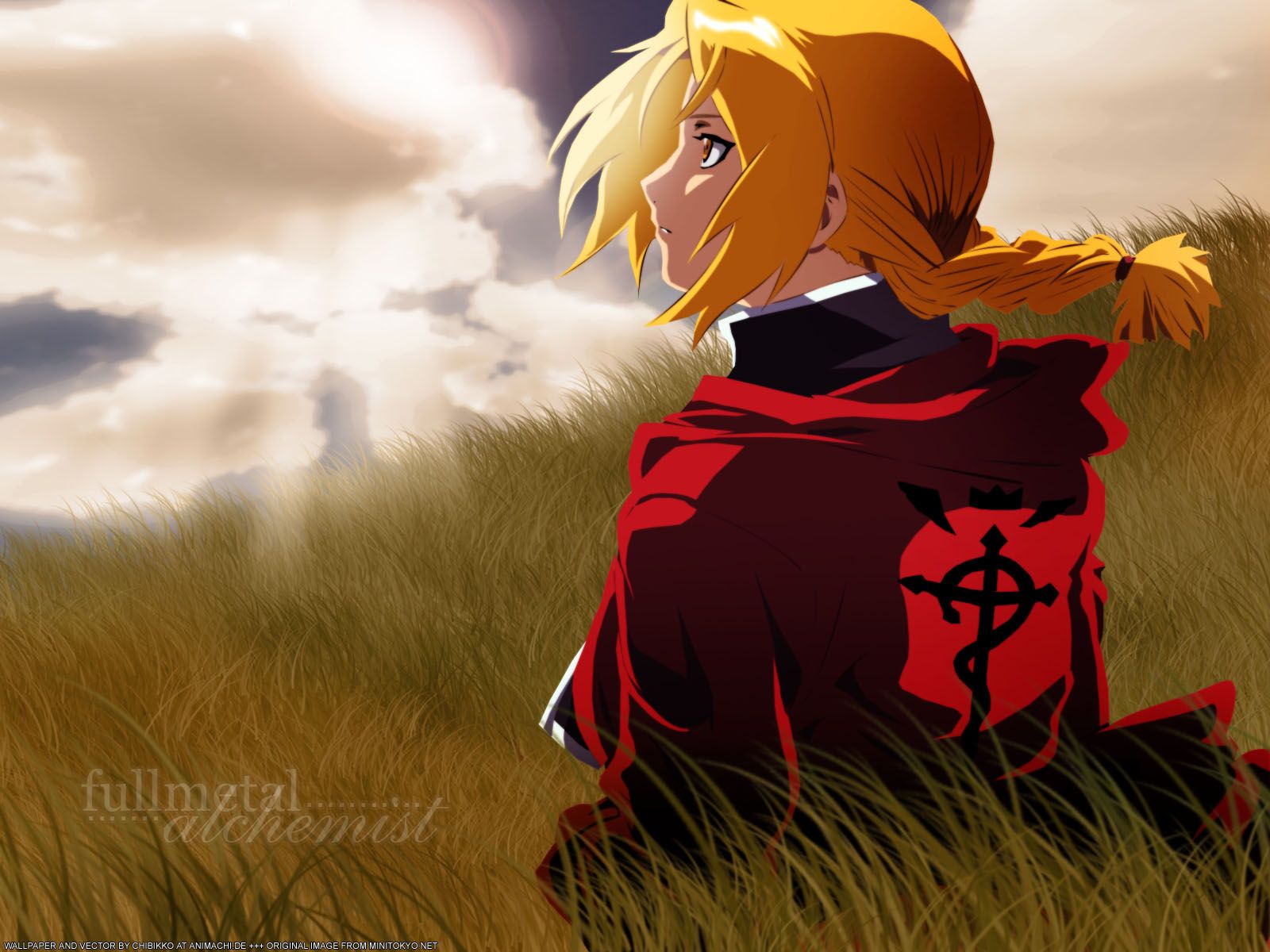 Edward Elric Background Wallpapers - Fullmetal Alchemist Wallpaper Ed - HD Wallpaper 