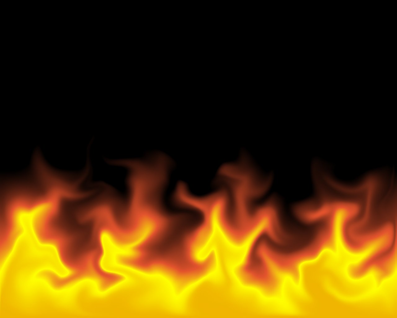 Cartoon Fire With Black Background - 1280x1024 Wallpaper 