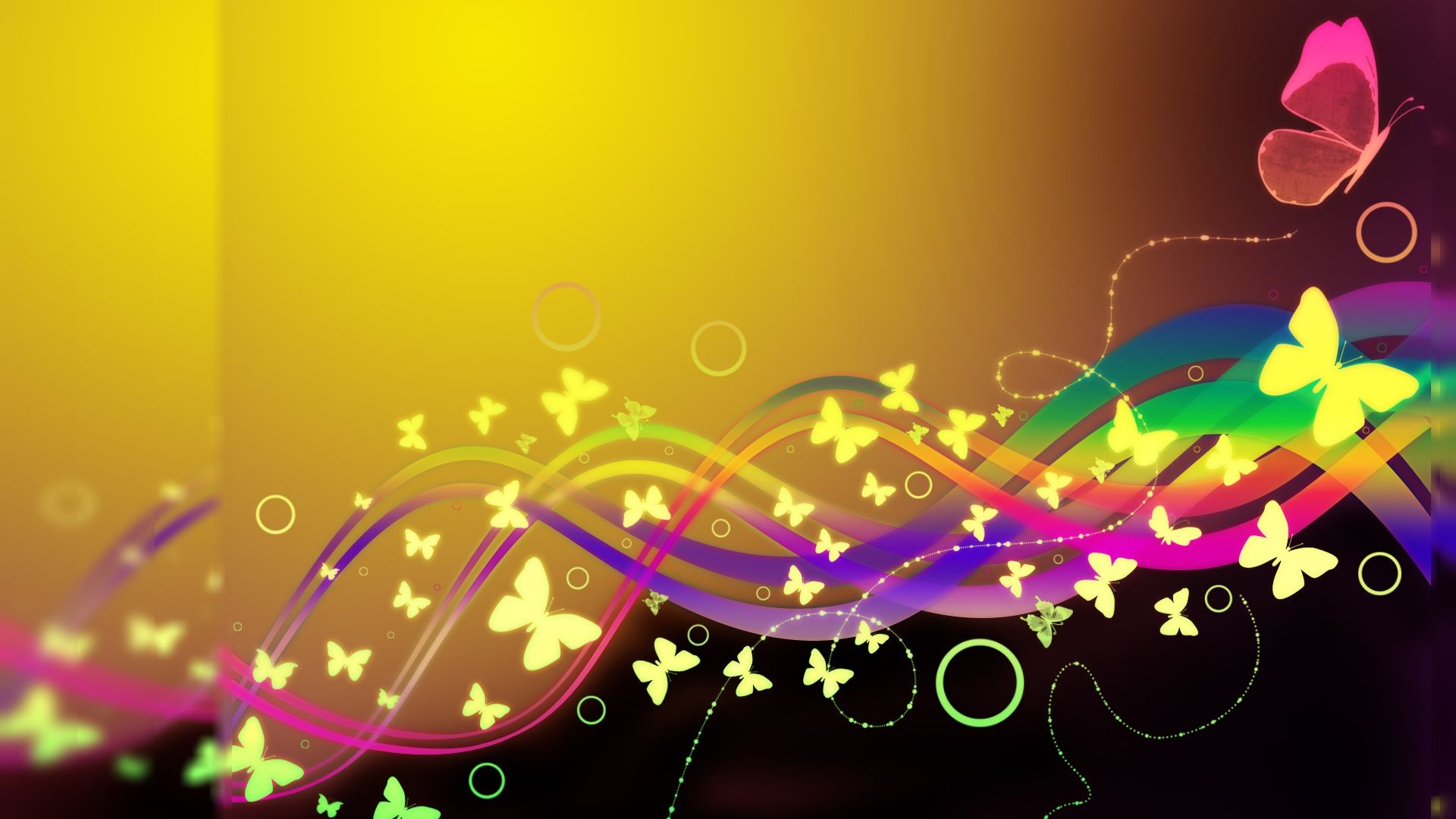 Free Butterfly Desktop Background - HD Wallpaper 