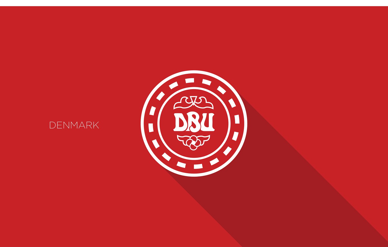 Photo Wallpaper Wallpaper, Sport, Logo, Football, Denmark - Denmark Football Logo - HD Wallpaper 