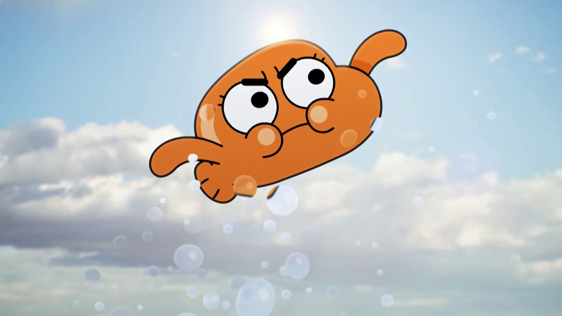 Amazing World Of Gumball Darwin Baby - HD Wallpaper 