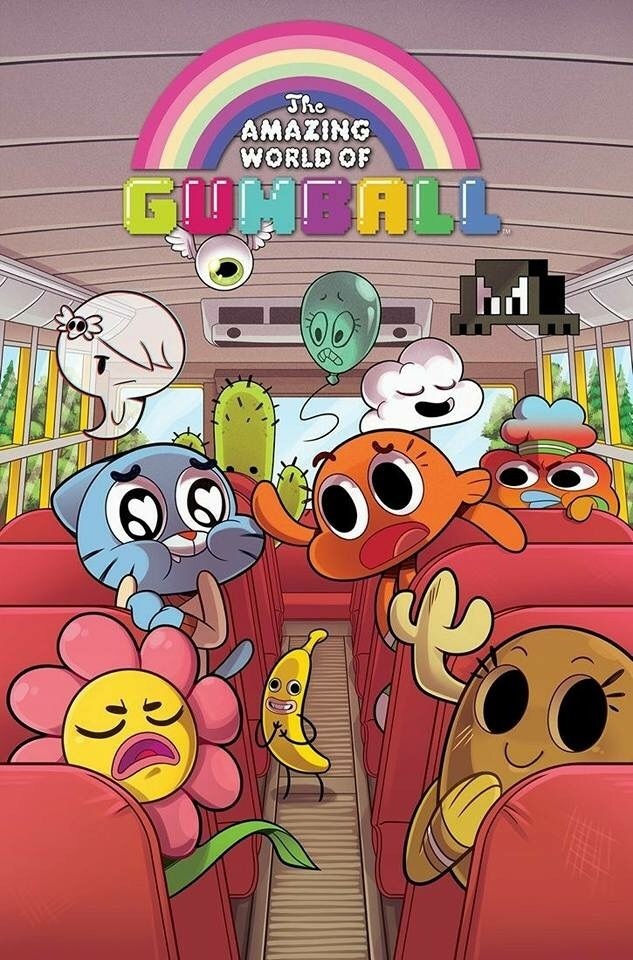 Gumball, Darwin, And Wallpaper Image - Amazing World Of Gumball Comic - HD Wallpaper 