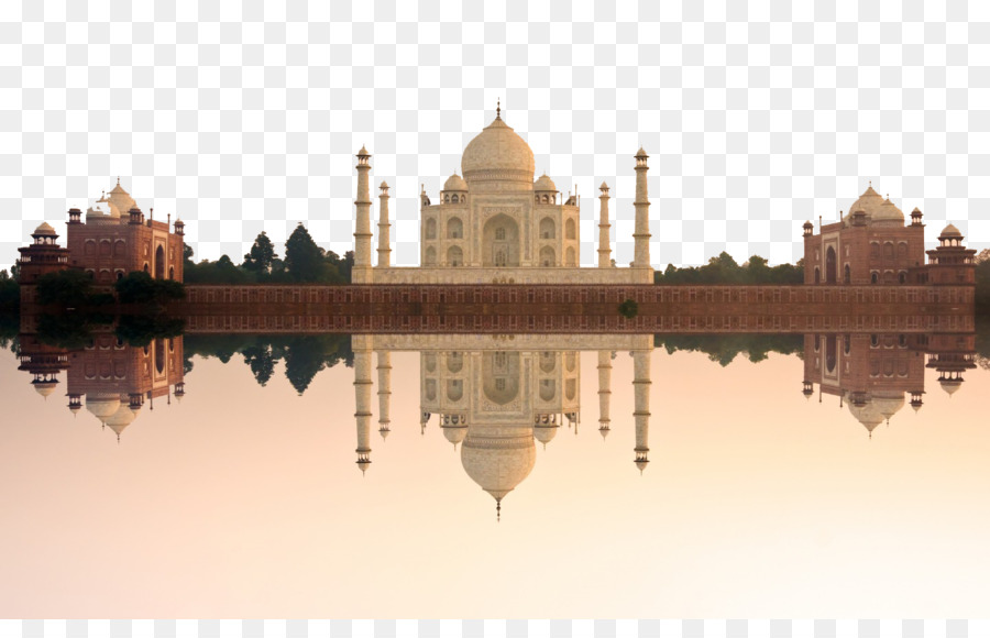 Taj Mahal Reflection - HD Wallpaper 